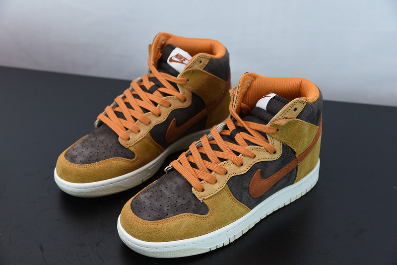 nike dunk high “dark curry” dd1401-200
