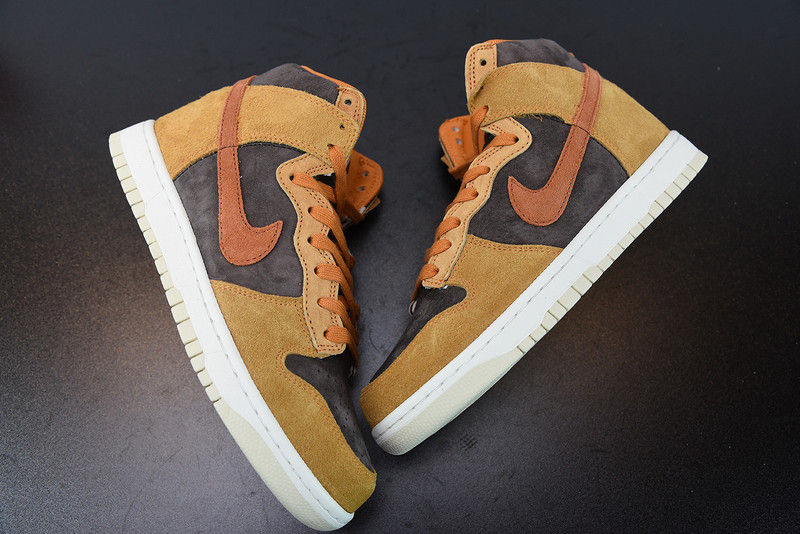 nike dunk high “dark curry” dd1401-200