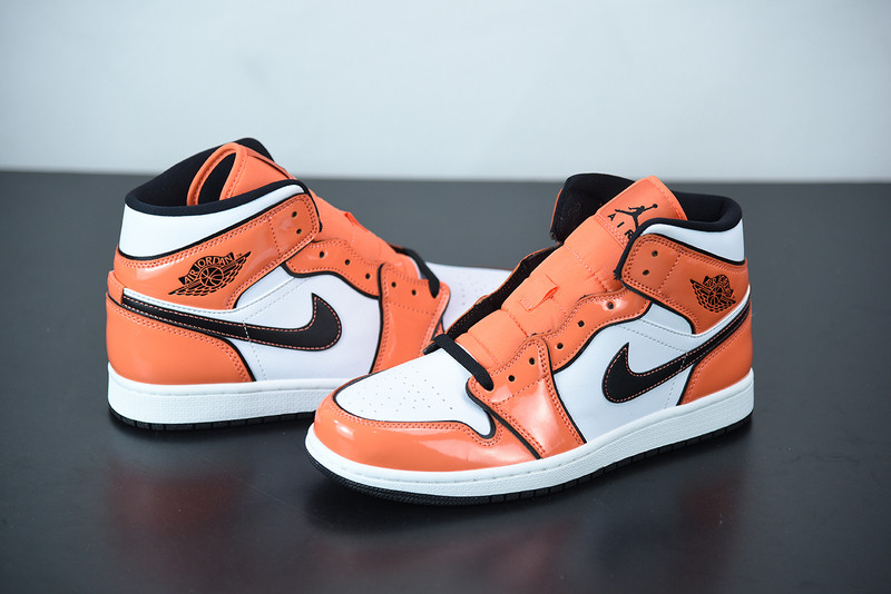 air jordan 1 mid “turf orange” dd6834-802