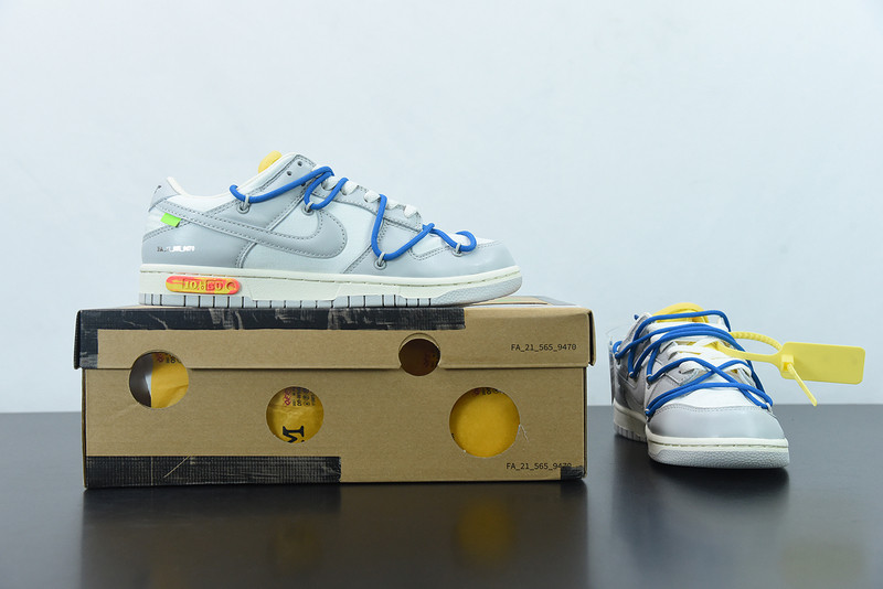 of x dunk low “10 of 50” dm1602-112