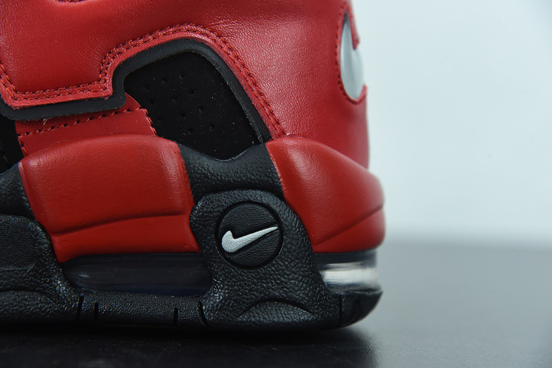 nike air more uptempo gs black red blue dm0017-001