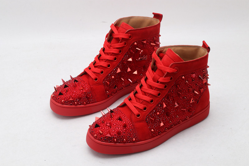 chian louin high top sneaker