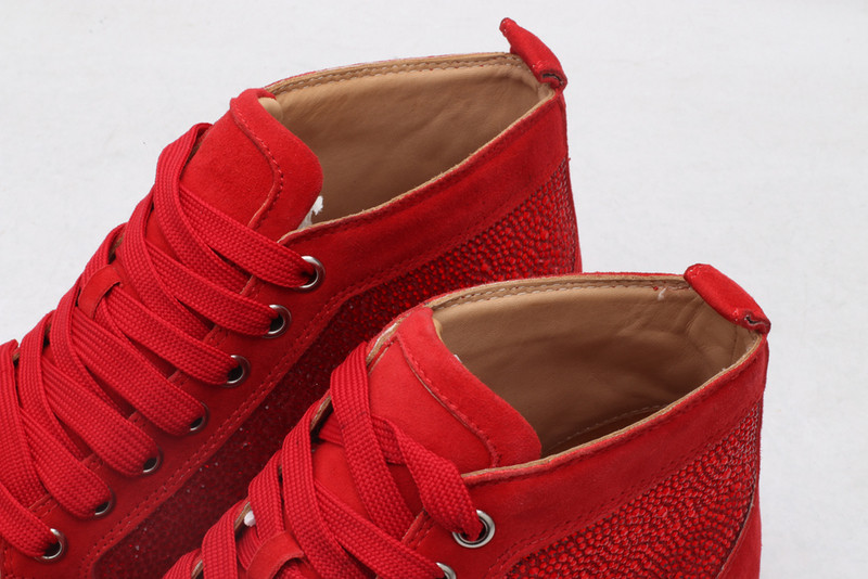 chian louin high top sneaker