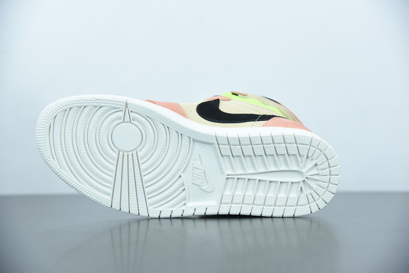 air jordan 1 high switch peach cw6576-800