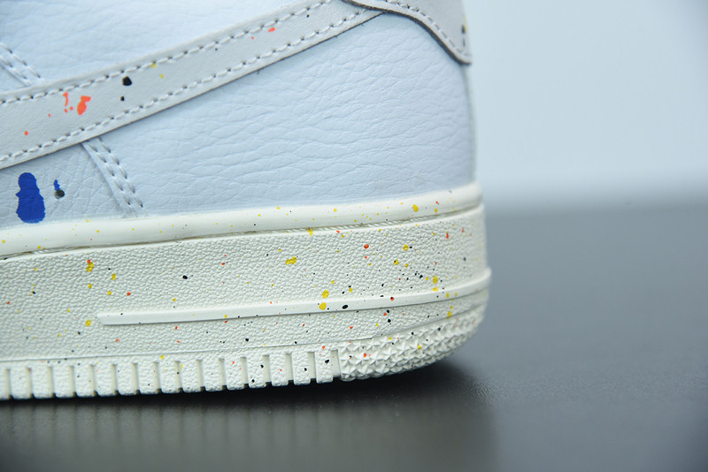 nike air force 1 low 07 lv8 paint splatter white cz0339-100
