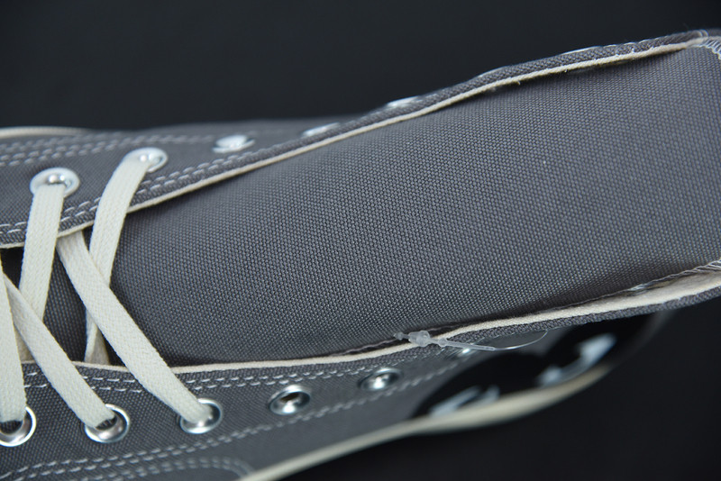 cdg play x converse grey