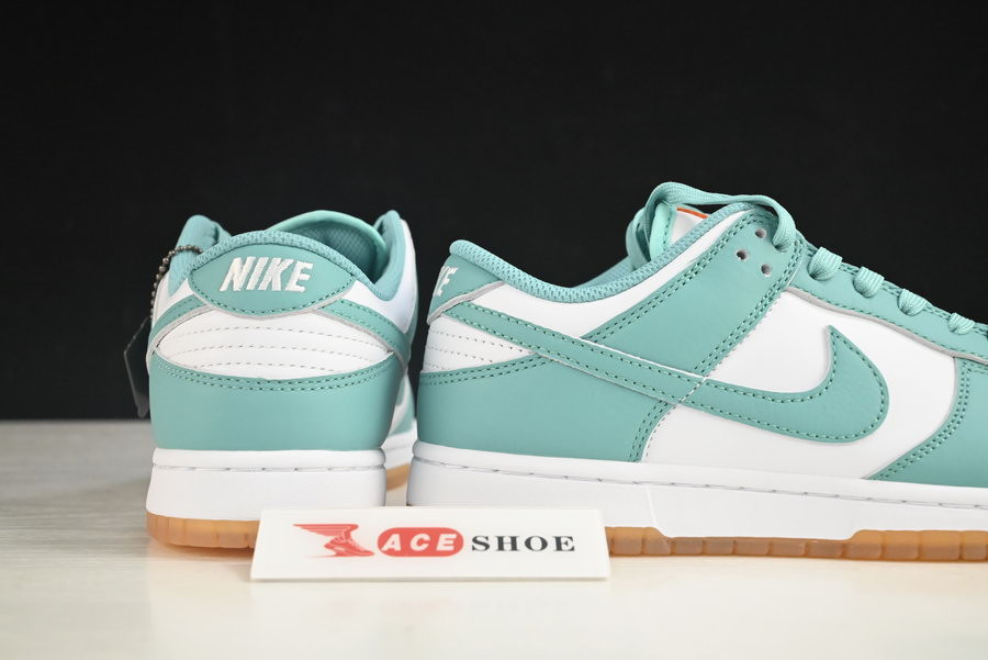 nike dunk low turquoise green orange dv2190-100