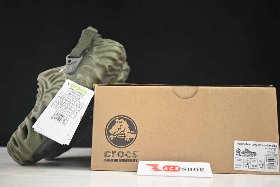 Cr*0*s pollex clog by salehe bembury cucumber 207393-309