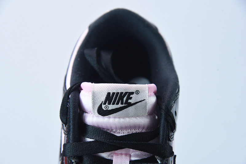 nike dunk low pink foam black (w) dj9955-600