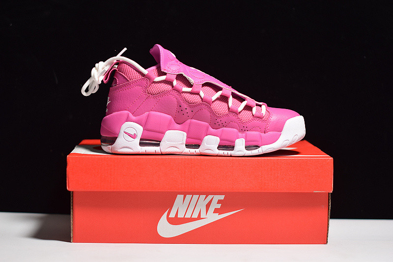 nike air more money qs "pinkfire" aj7383-600