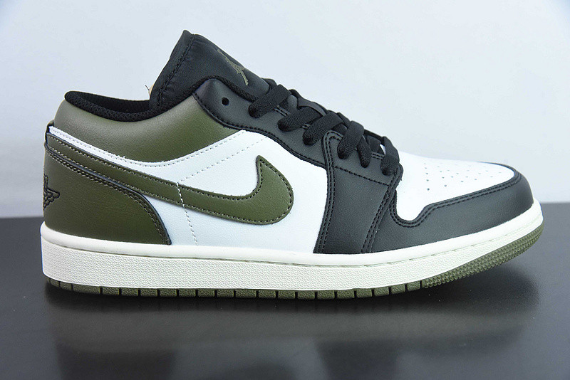 Air Jordan 1 Low Medium Olive 553558-092