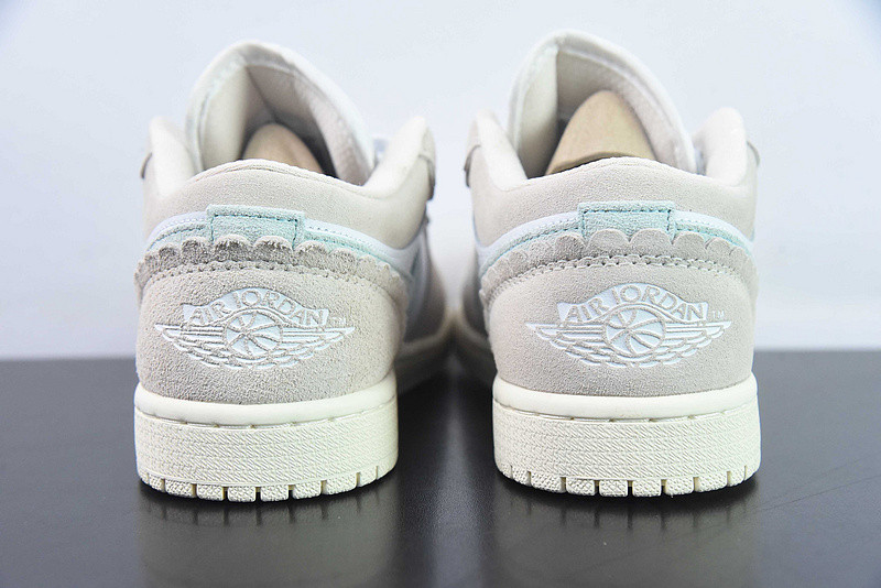 air jordan 1 low gs white pink soft blue dz5356-800
