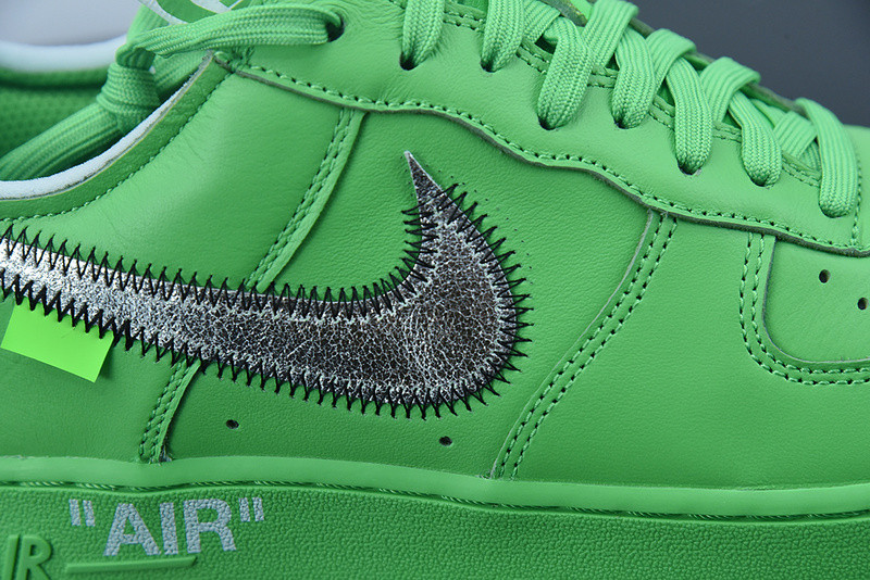 nike of x air force 1 low “light green spark” dx1419-300