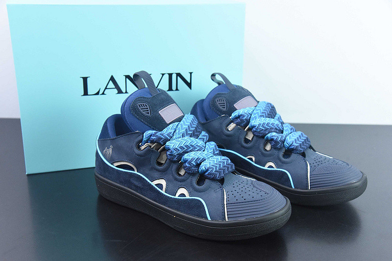 lanvin curb sneaker