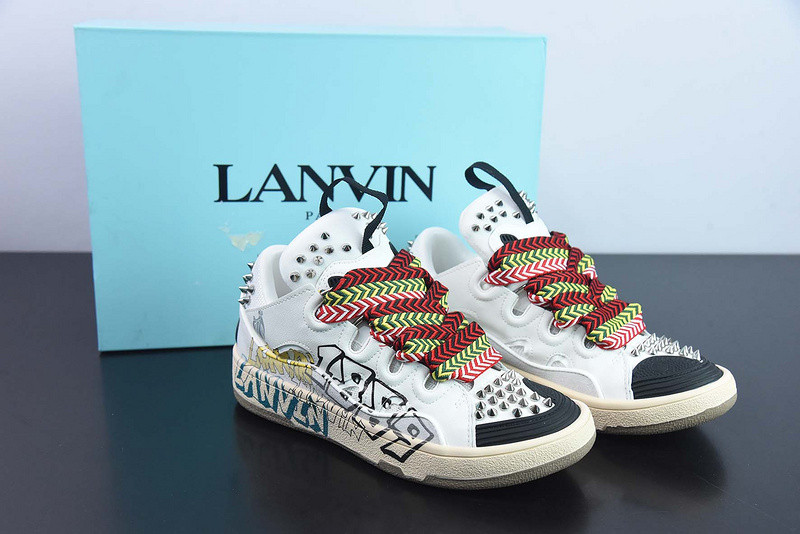 lanvin curb sneaker