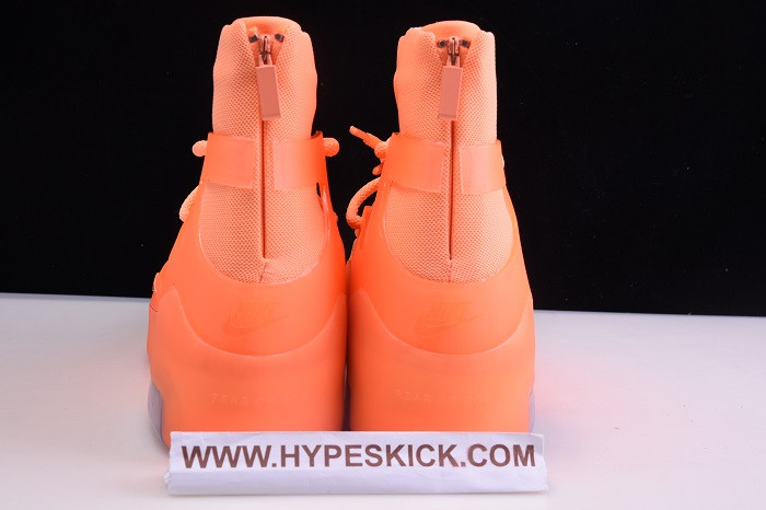 nike air fear of god 1 orange pulse ar4237-800