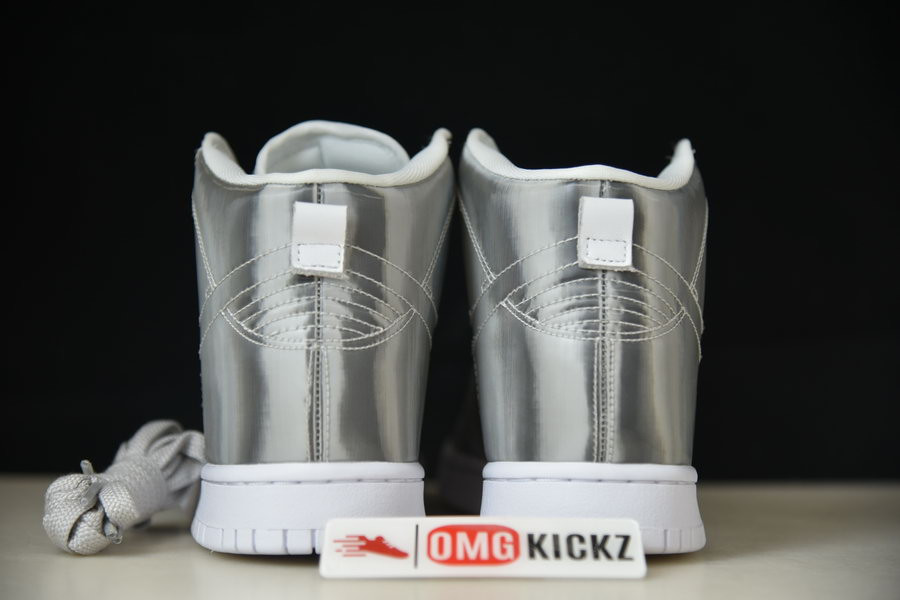 nike dunk high clot metallic silver dh4444-900