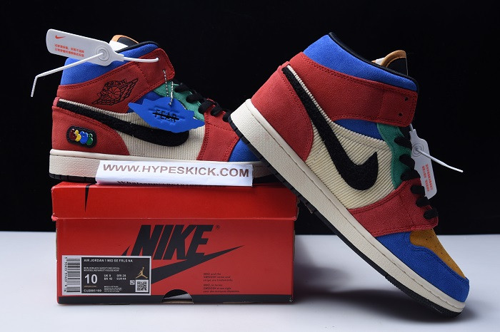 air jordan 1 mid se fearless blue the great cu2805-100