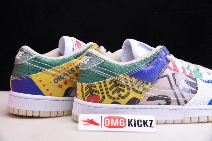 nike dunk low sp city market da6125-900