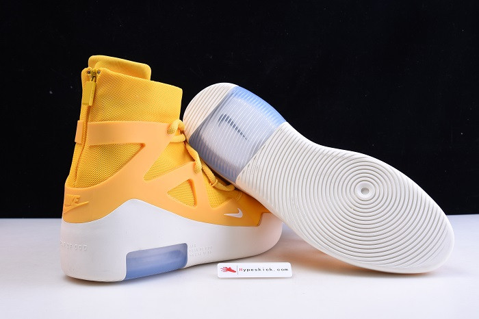 nike air fear of god 1 yellow amarillo ar4237-700
